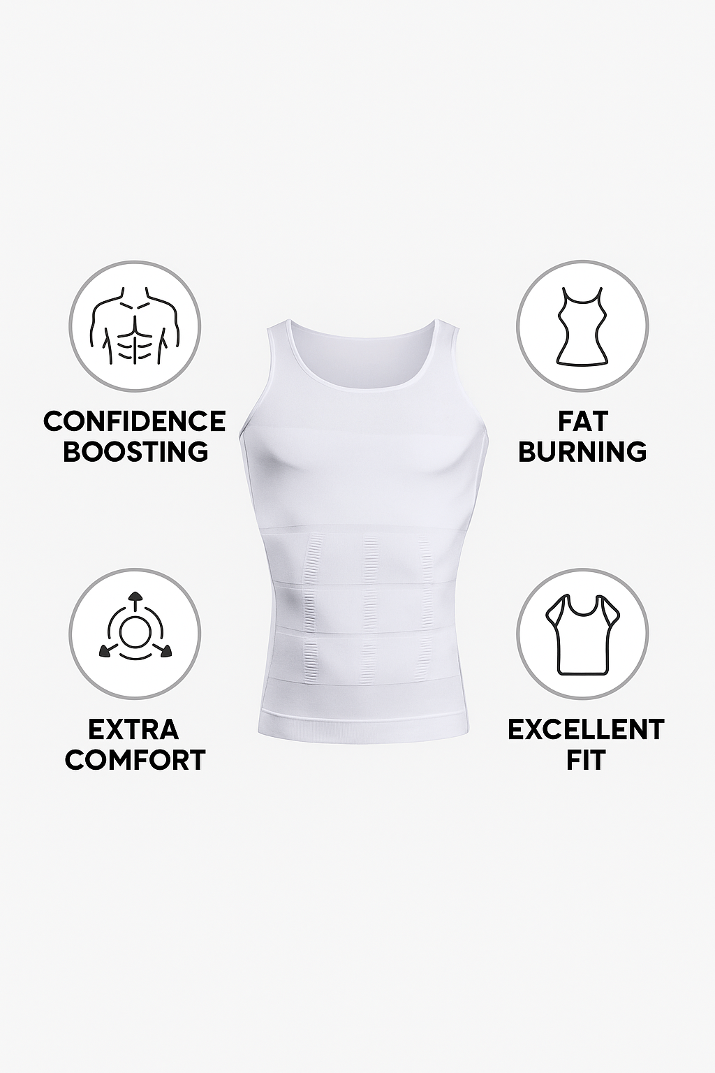 SCULPTIX™ Men’s Slimming Compression Tank Top