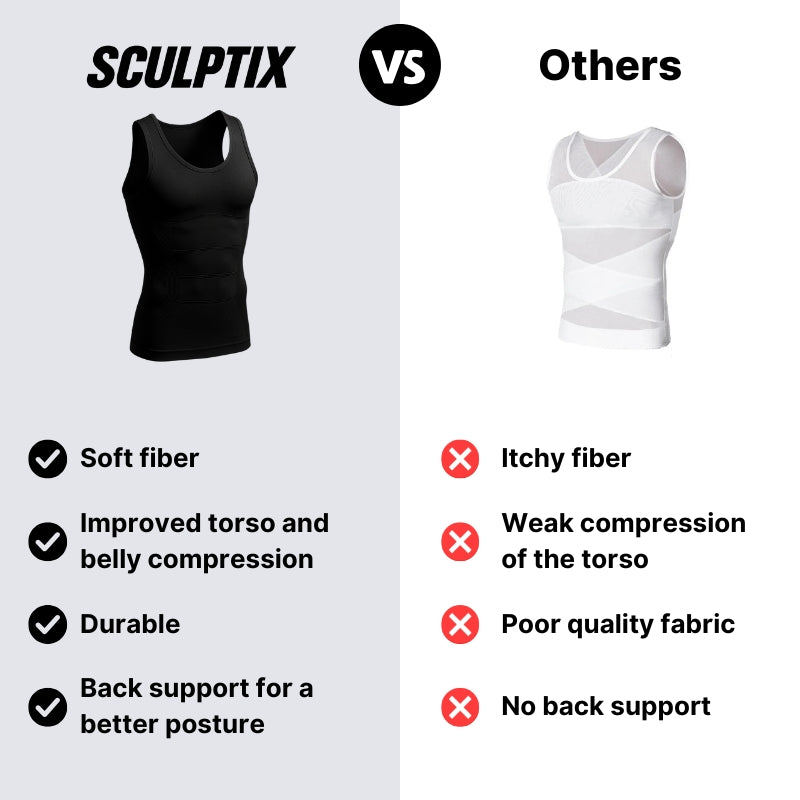 SCULPTIX™ Men’s Slimming Compression Tank Top