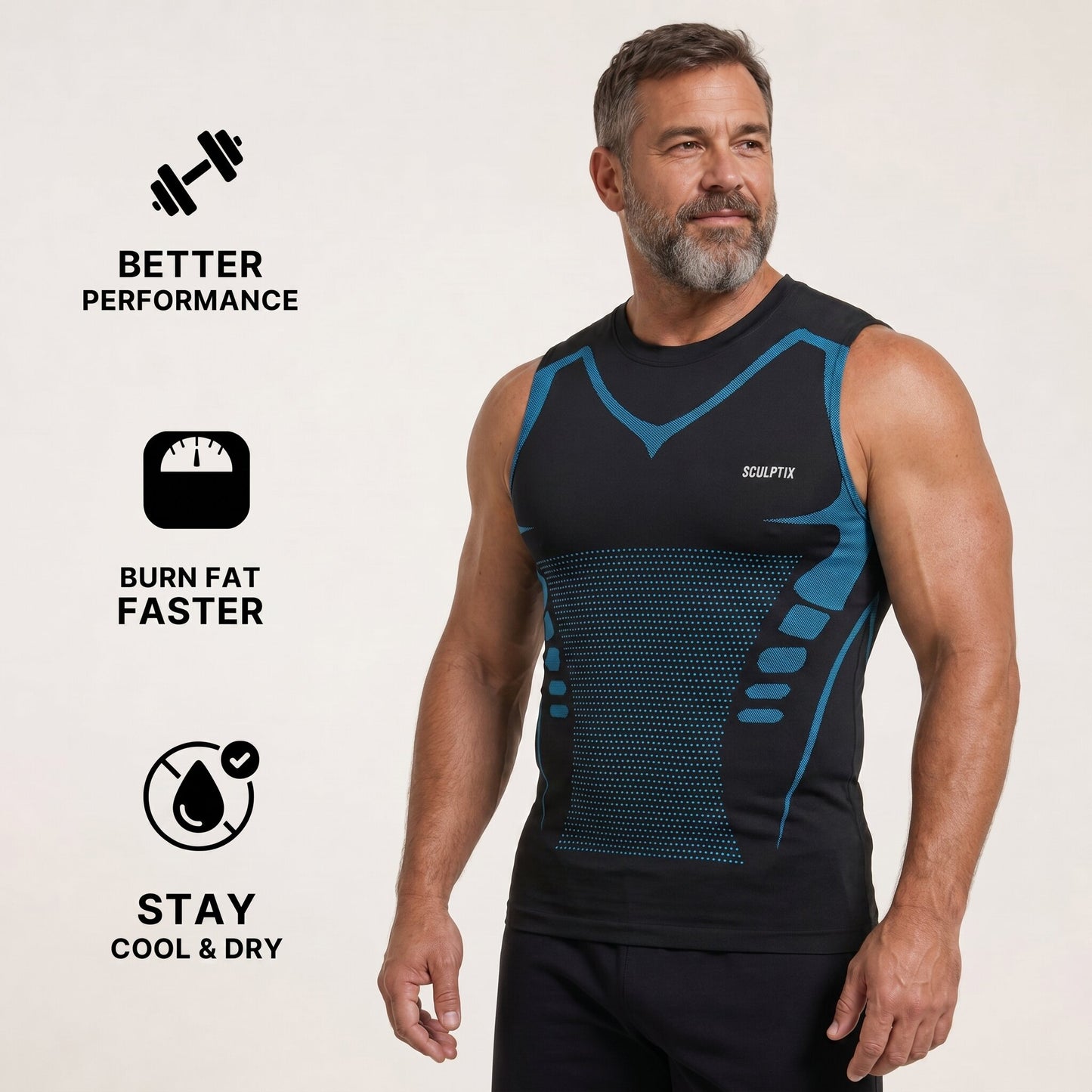 SCULPTIX™ HexCore Pro Vest | Confidence & Shaping