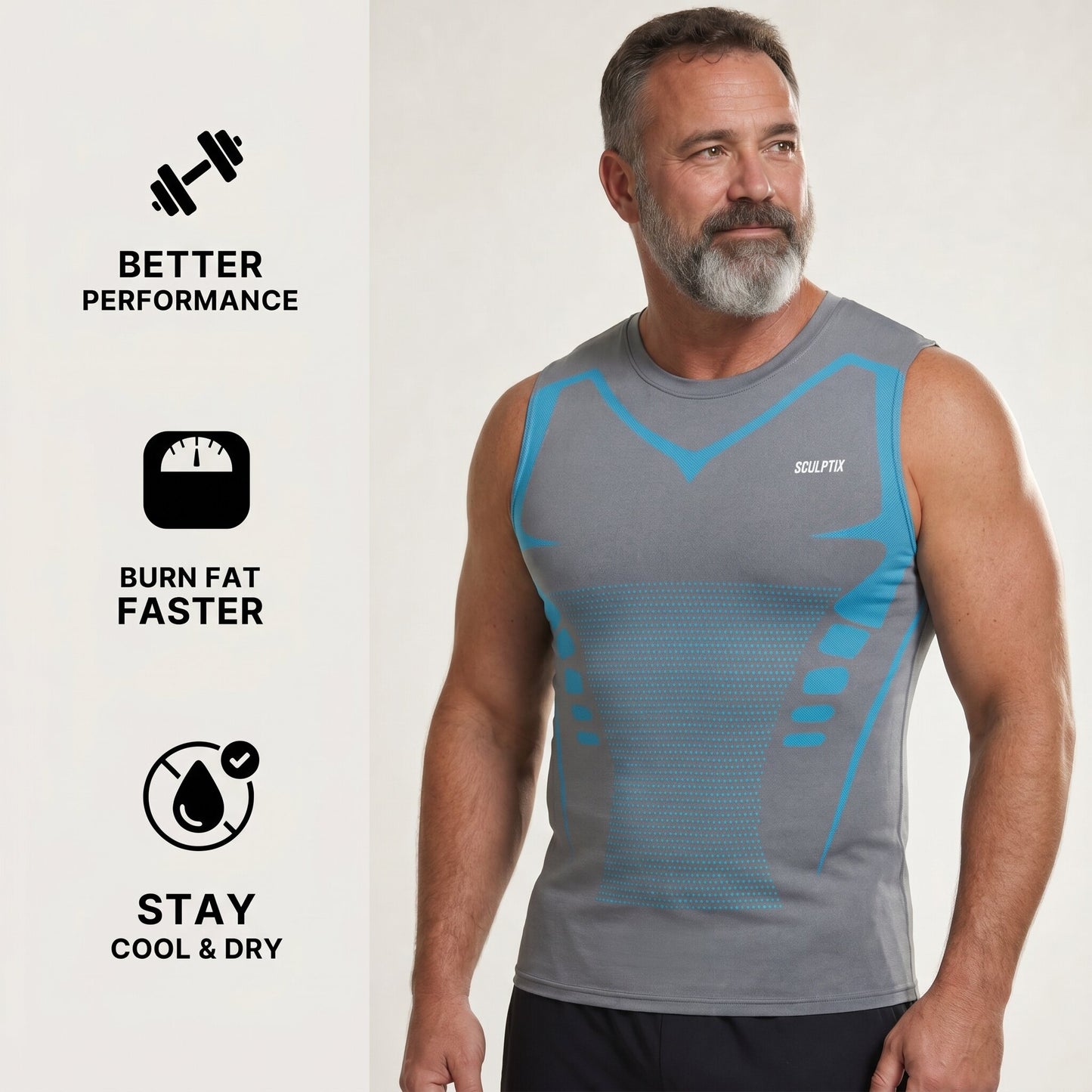 SCULPTIX™ HexCore Pro Vest | Confidence & Shaping