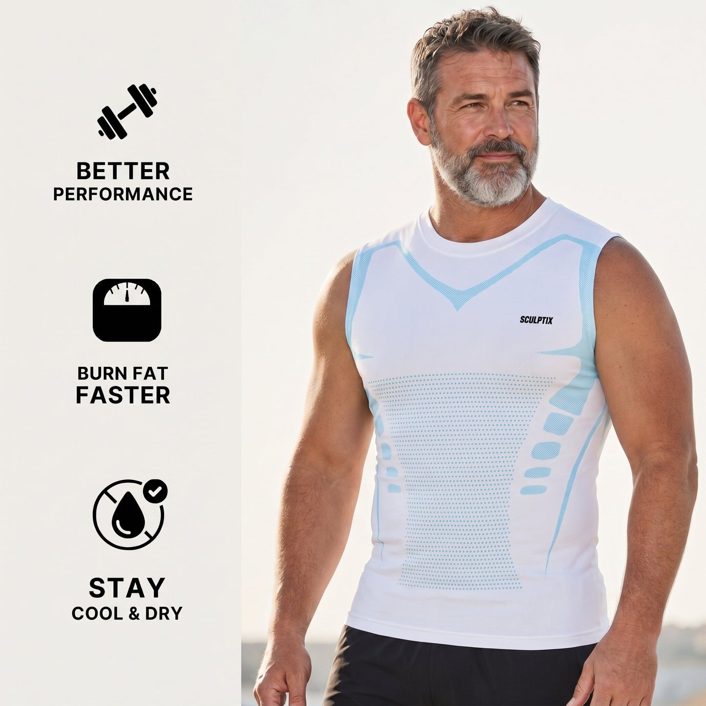 SCULPTIX™ HexCore Pro Vest | Confidence & Shaping
