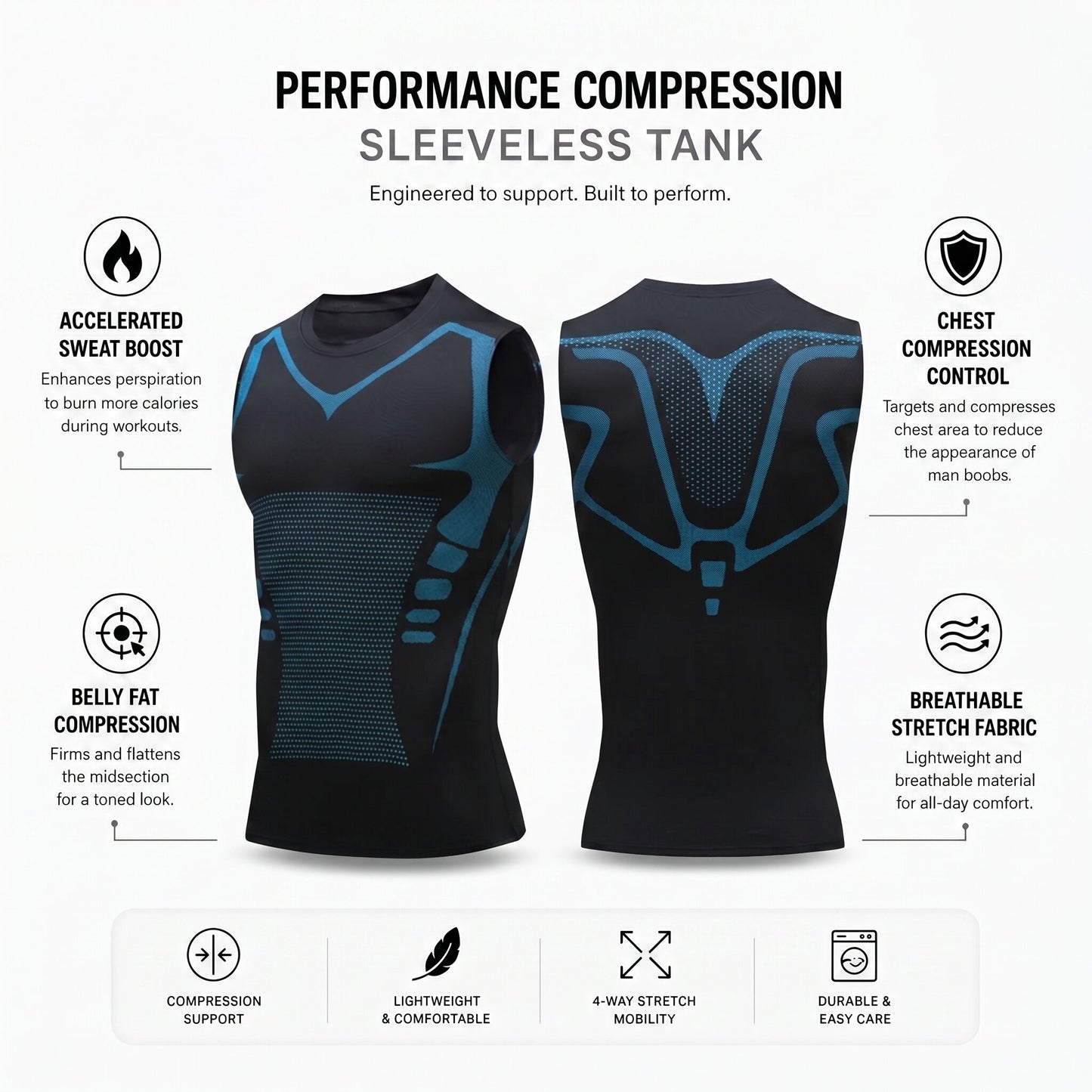 SCULPTIX™ HexCore Pro Vest | Confidence & Shaping