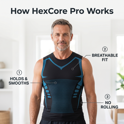SCULPTIX™ HexCore Pro Vest | Confidence & Shaping